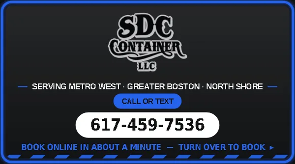 Business card front, blue edge.